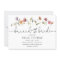 Wildflower Brunch with the Bride Shower Invitation
