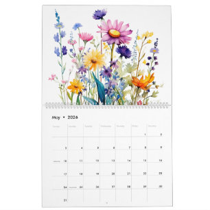  Wildflower  Calendar