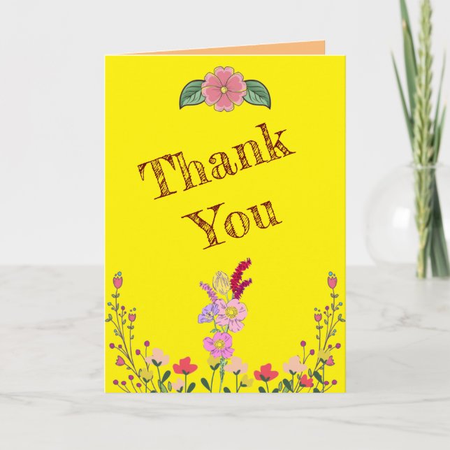 Wildflower Card (Front)