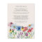 Wildflower Charm Wedding Details Enclosure Card