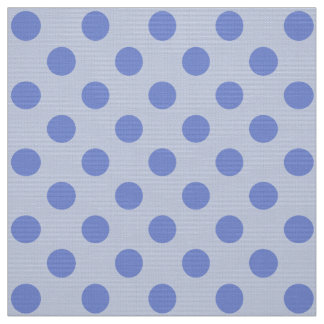 WILDFLOWER - Classic Polka Dots on Cute Baby Blue Fabric
