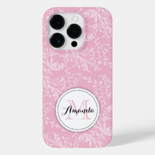 Wildflower damask floral pink  Case-Mate iPhone 14 pro case