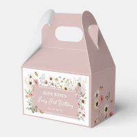 Wildflower Fairy Muted Blush Garden Tea Party