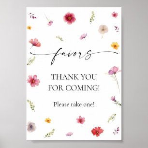Wildflower Favour Poster