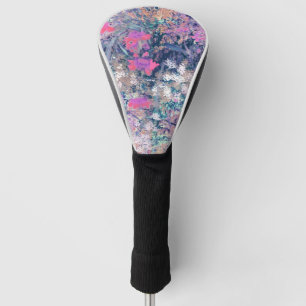 Wildflower Field Impressionism -Pink Golf Head Cover
