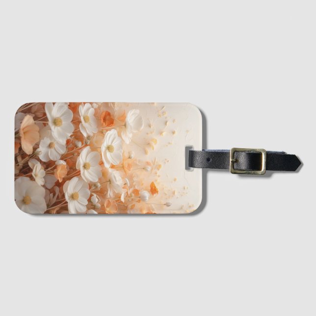 Wildflower Field Luggage Tag (Front Horizontal)