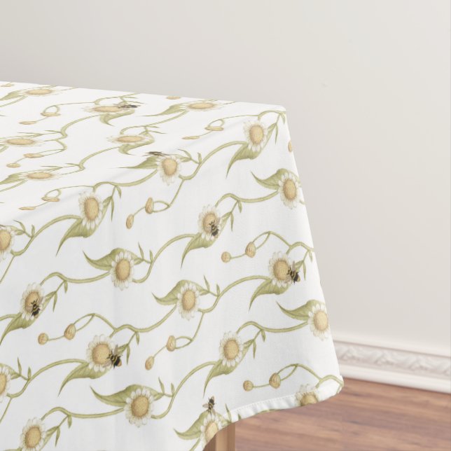 Wildflower Floral Baby to Bee Tablecloth (In Situ)