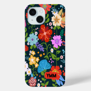 Wildflower Floral iPhone 15 Case