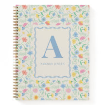 Wildflower Floral Personalized