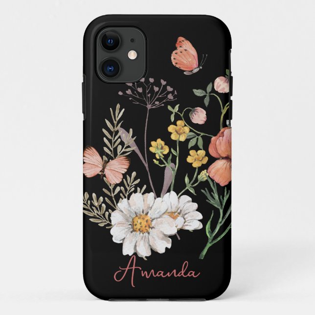 Wildflower Flower  Case-Mate iPhone Case (Back)