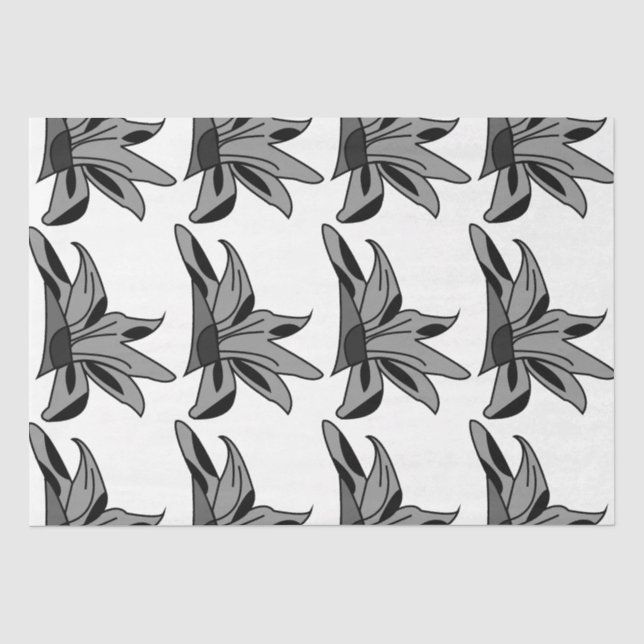 Wildflower Flower Floral  Tissue Paper (Front)