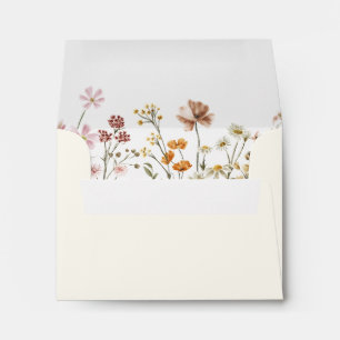 Wildflower Garden Bridal Shower In Bloom Envelope