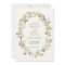 Wildflower Garden Wreath Greenery Wedding