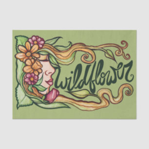 Wildflower Goddess                                 Tissue Paper