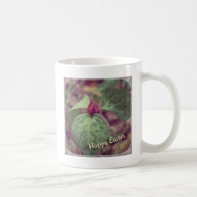 Wildflower Happy Easter Coffee Mug (Right)