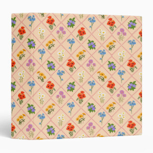 Wildflower Harlequin Garden Binder
