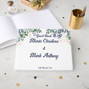 Wildflower Harmony Wedding Guest Book