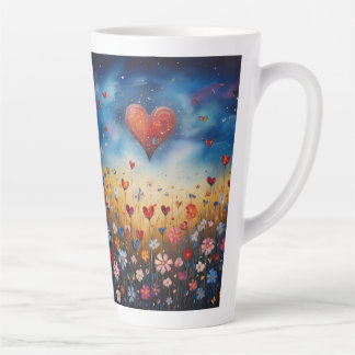 Wildflower Heart Affirmation Mug