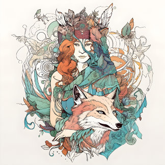 Wildflower Hiking Boot: Feel the Freedom! | Stylis Classic Round Sticker