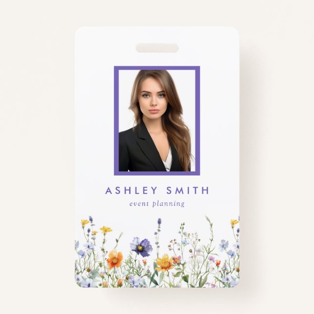 Wildflower ID Badge (Front)