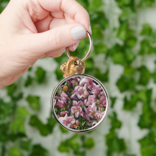 Wildflower Impressions Keychain