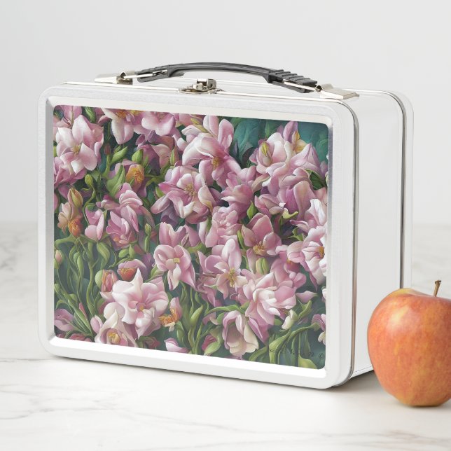 Wildflower Impressions Metal Lunch Box (In Situ)