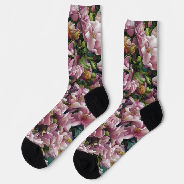 Wildflower Impressions Socks (Left)
