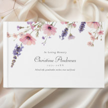 Wildflower "In Loving Memory" Funeral