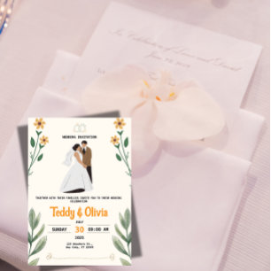 wildflower invitation