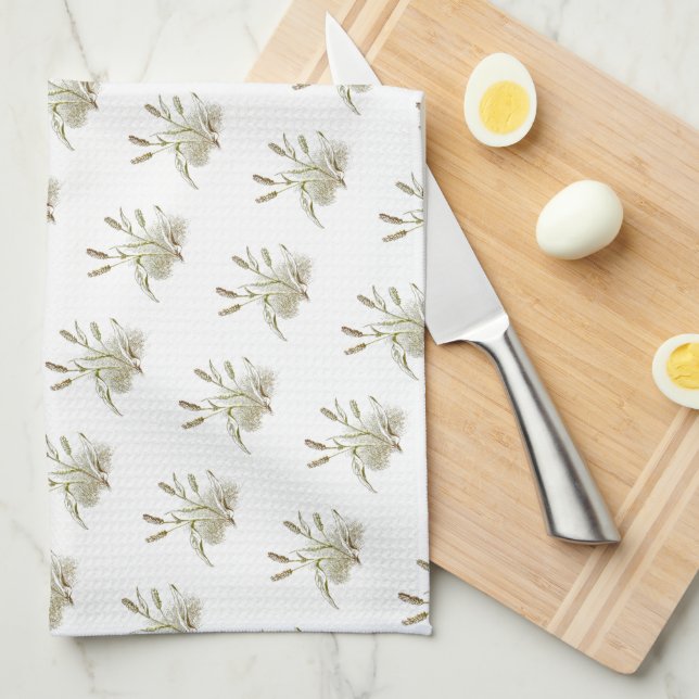 Wildflower Kitchen Towel (Quarter Fold)