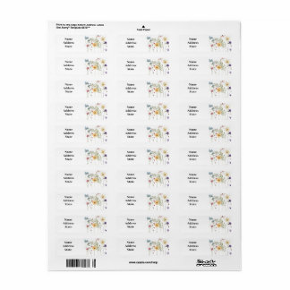 Wildflower Labels