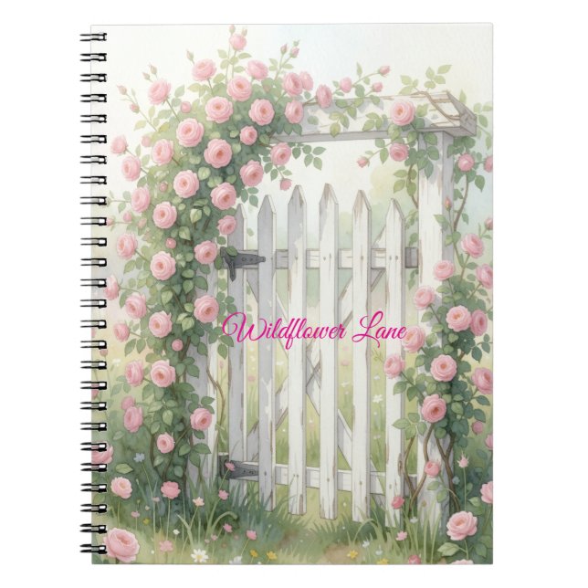 Wildflower Lane Notebook (Front)