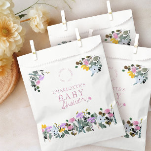 Wildflower Lawn Little Thank You Gift Baby Shower Favour Bag