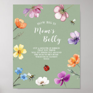 Wildflower Lovebug How Big Is Mom Belly Poster