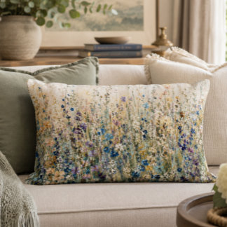 Wildflower Meadow 16x12 Accent Pillow