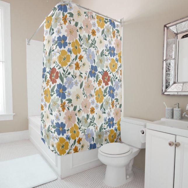 Wildflower Meadow Boho Pattern (In Situ)