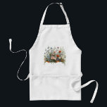 Wildflower meadow botanical garden flowers standard apron<br><div class="desc">Natural wildflower meadow with delicate botanical blossoms. A colorful mix of poppies,  daisies and garden flowers creates a lively spring nature scene inspired by blooming fields.</div>