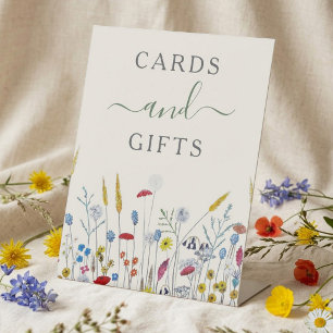 Wildflower Meadow Cards & Gifts Shower Sign