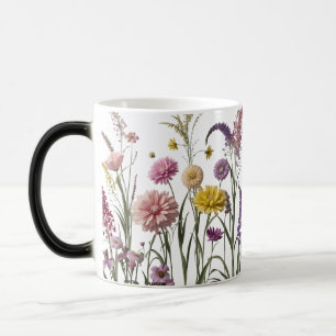 Wildflower Meadow – Colourful Blossoms Morphing Mu Magic Mug