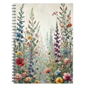 Wildflower Meadow – Delicate Botanical Floral Notebook