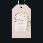 wildflower meadow floral bridal shower gift tags<br><div class="desc">Our "watercolor wildflower" collection features different watercolor wildflowers with beautiful foliage coupled with elegant script for your occasions. Check our store for more items from this collection and contact us through char or email if you have custom product requirements.</div>