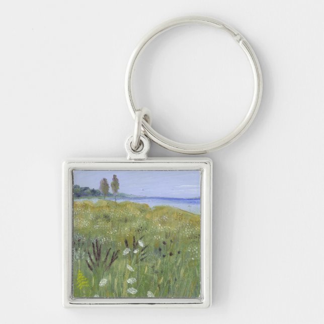 Wildflower Meadow Keychain (Front)