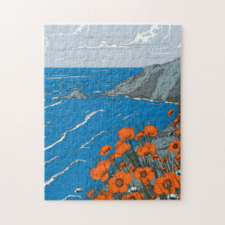 Wildflower Meadow Landscape  Jigsaw Puzzle