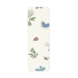 Wildflower Meadow Pattern Botanical Garden Floral