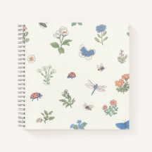 Wildflower Meadow Pattern Botanical Garden Floral 