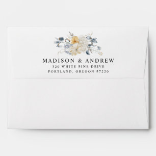 Wildflower Meadow Pre-Printed Return Address Envelope