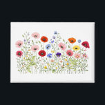 Wildflower Meadow with natural watercolor blooms<br><div class="desc">A stunning watercolor design featuring a meadow with wildflowers. This blooming meadow adds natural elegance and botanical beauty to any style. Perfect for flower and nature lovers.</div>