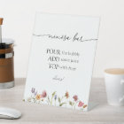 Wildflower Mimosa Bar Sign