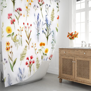 Wildflower Modern Elegant Watercolor Floral