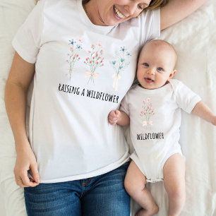 Wildflower mommy and mini baby bodysuit